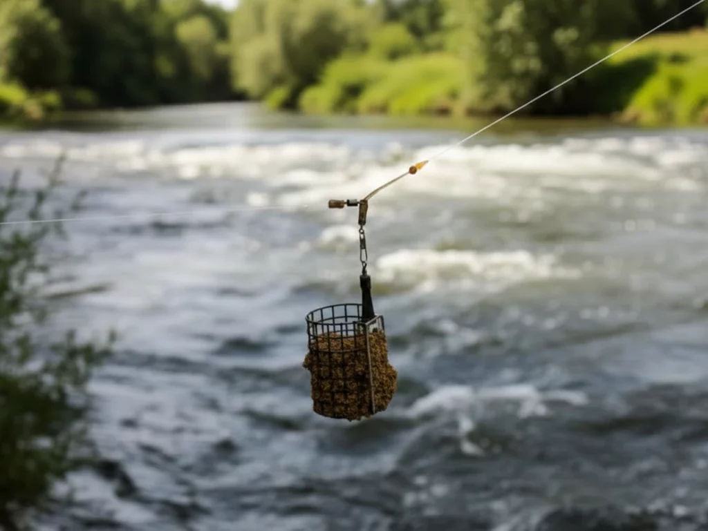 Montage feeder pour la rivière