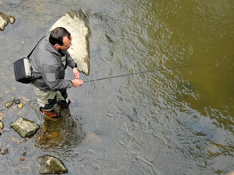 Manu BIZEL, guide de pêche truite aux leurres