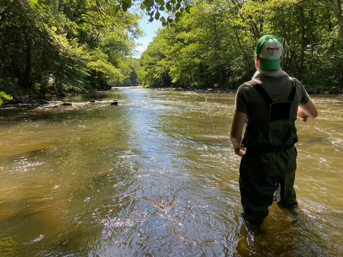 Stage de pêche à la truite aux leurres